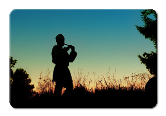 ゆったりとしたテンポの癒やし系音楽